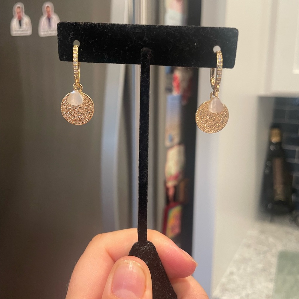 Anthropologie Huggie Earrings